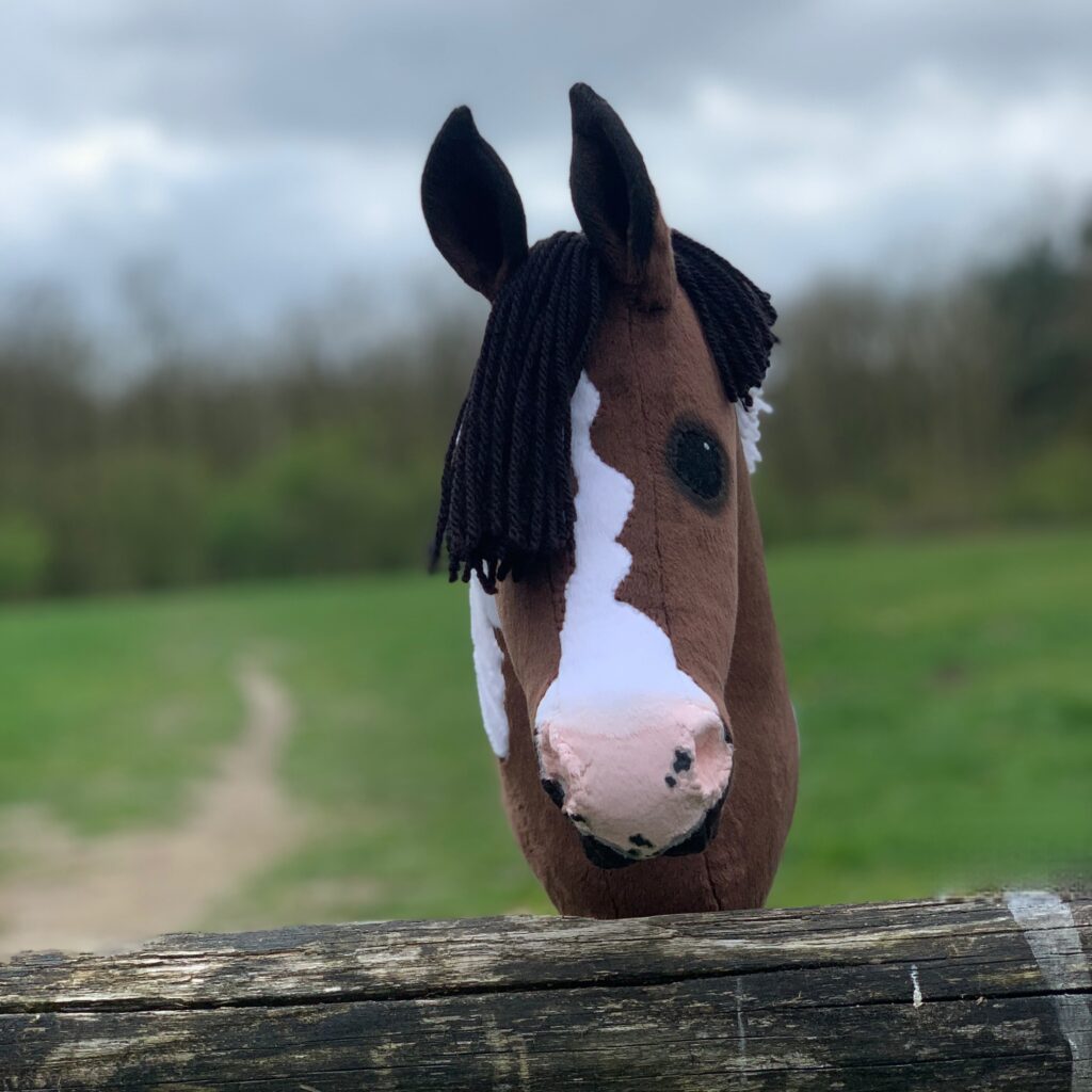 Hobbyhorse - Dark brown paint