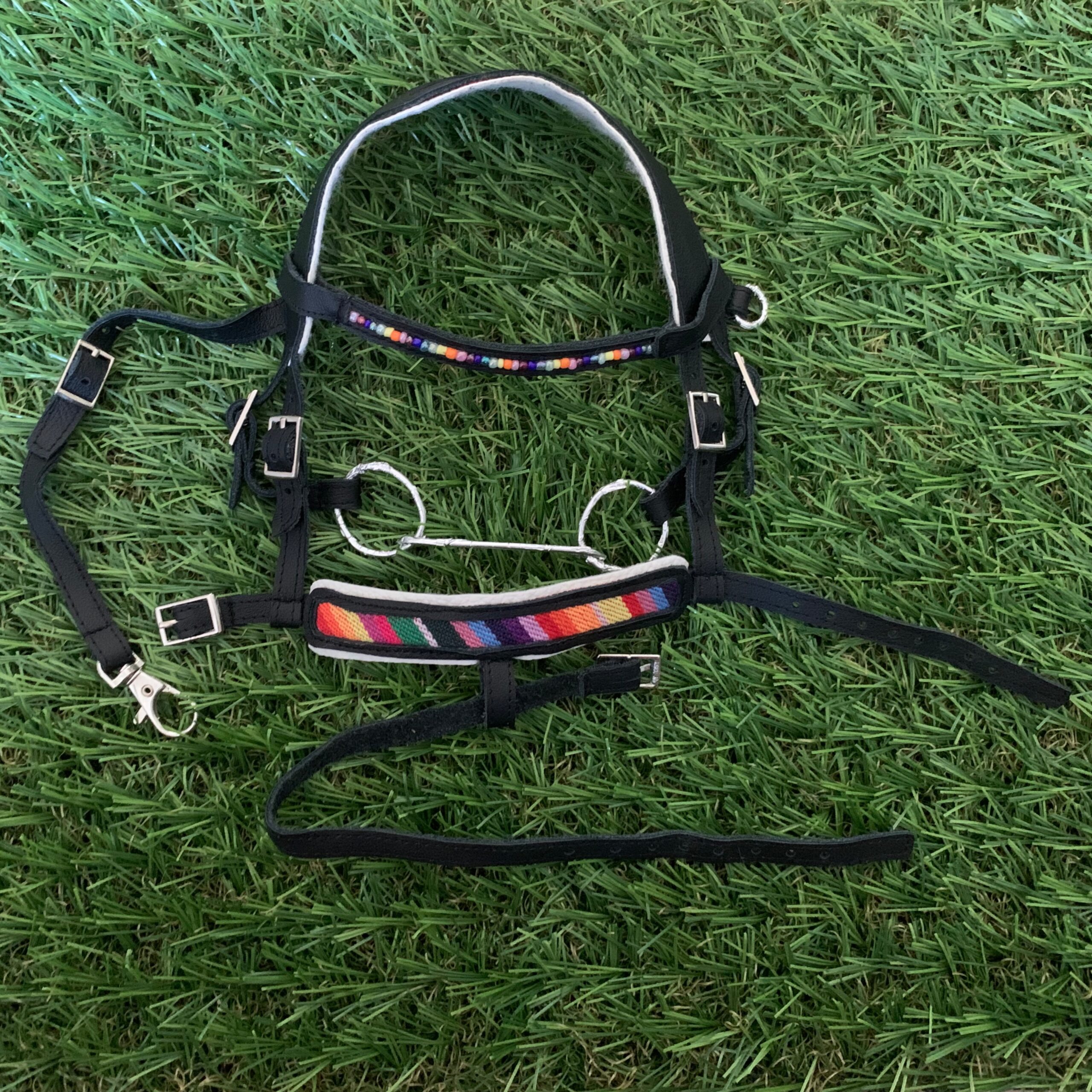 Bride d'obstacle - Rainbow noir