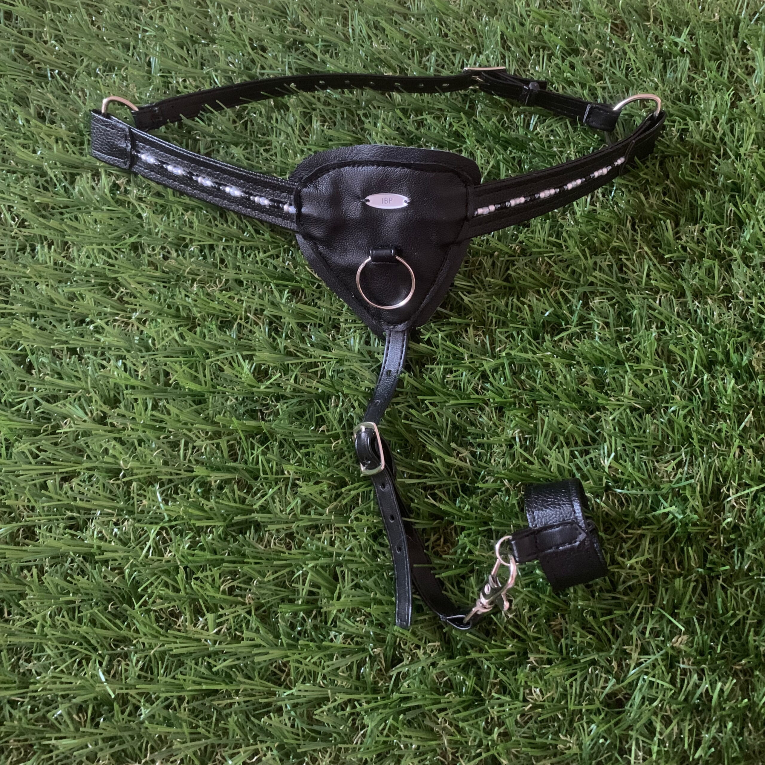Breastplate - Gray beads mix